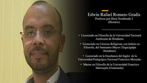 Edwin Rafael Romero Gradis